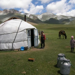 2009 L'Asie à vélo couché. Du Kazakhstan à l'Inde.