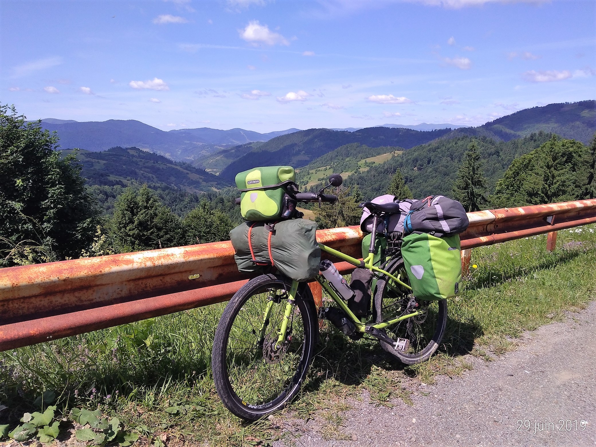 Tour d'Europe à vélo. Ukraine