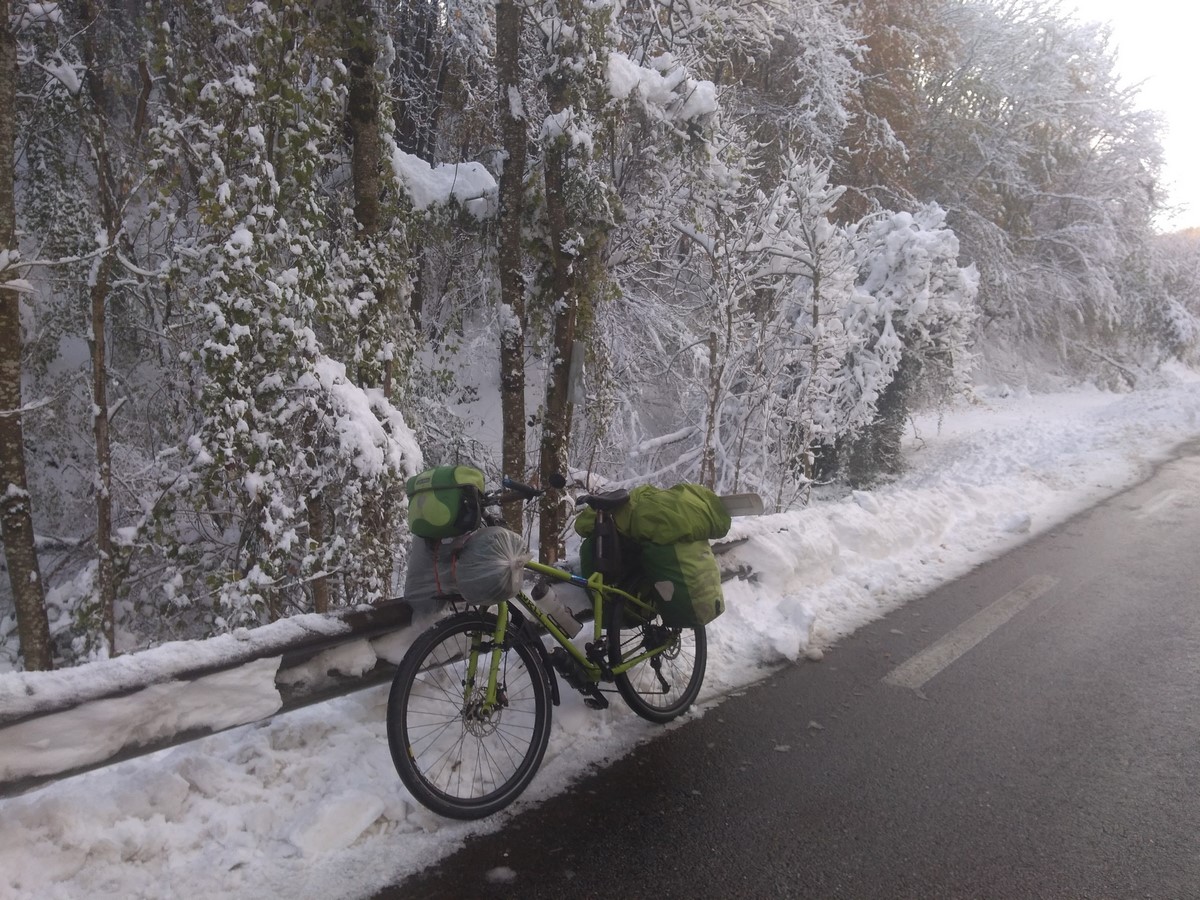 Tour d'Europe à vélo. France