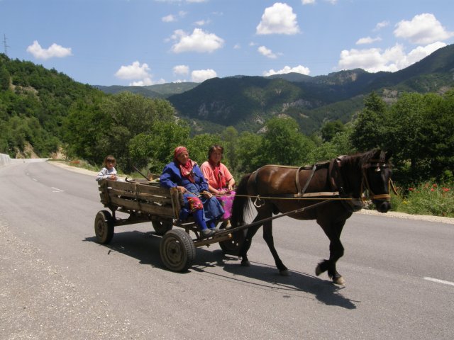 2008 - A vélo couché de la France à l'Iran. Bulgarie