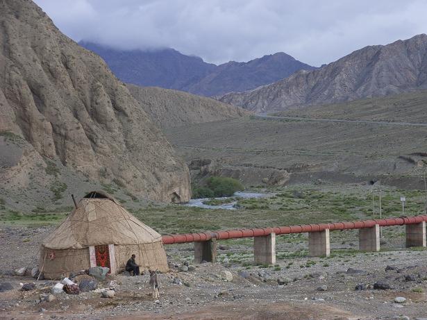 2009 - A vélo couché du Kazakhstan à l'Inde. Chine