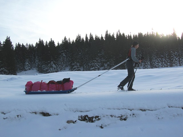 2014 - Expédition ski-pulka en solo. 71° Solitude Nord