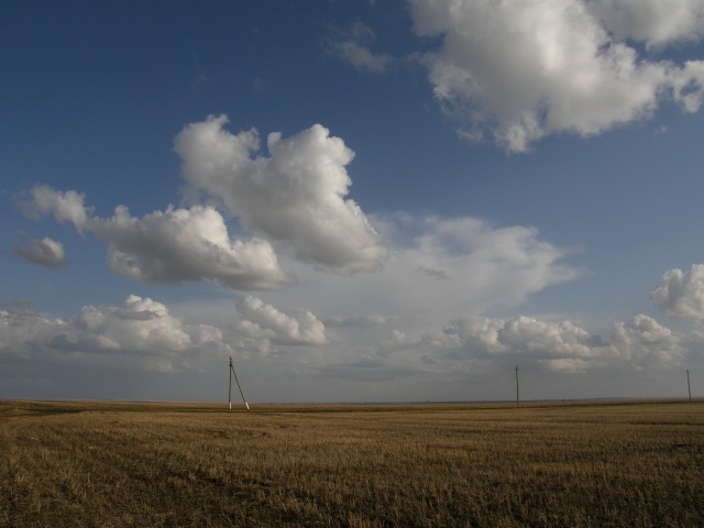 2009 - A vélo couché du Kazakhstan à l'Inde. Kazakhstan