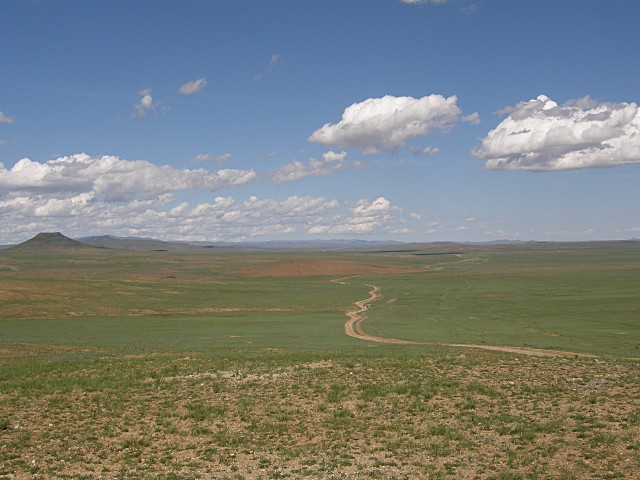 2010/2011 - A véo couché du Myanmar à la Russie et retour. Mongolie