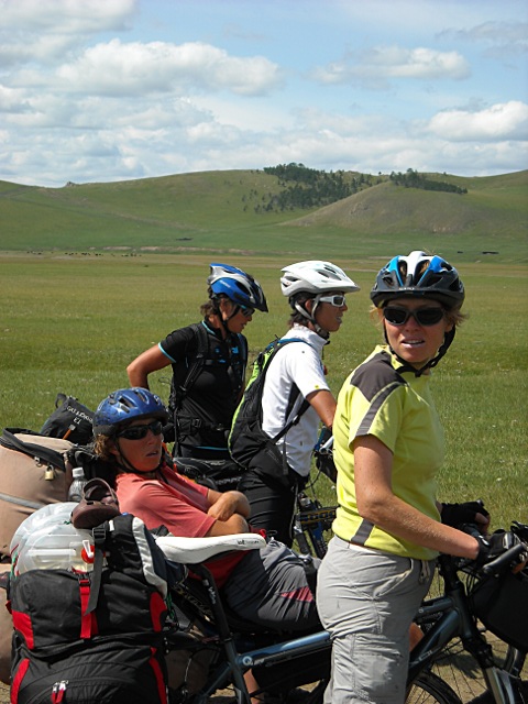 2010/2011 - A véo couché du Myanmar à la Russie et retour. Mongolie