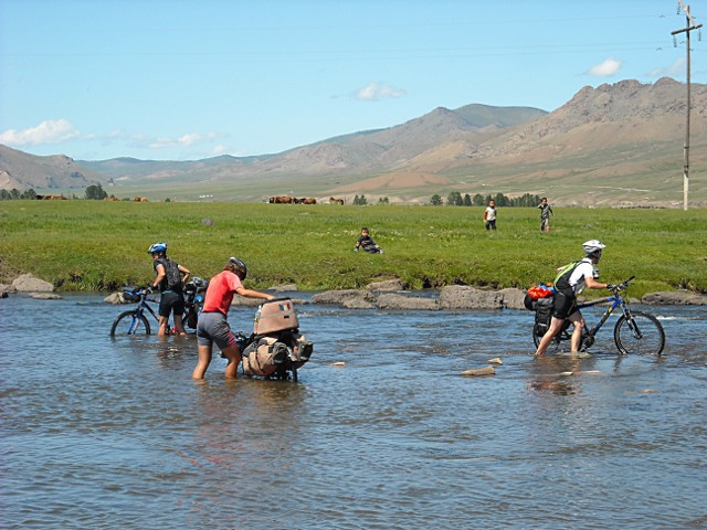 2010/2011 - A véo couché du Myanmar à la Russie et retour. Mongolie