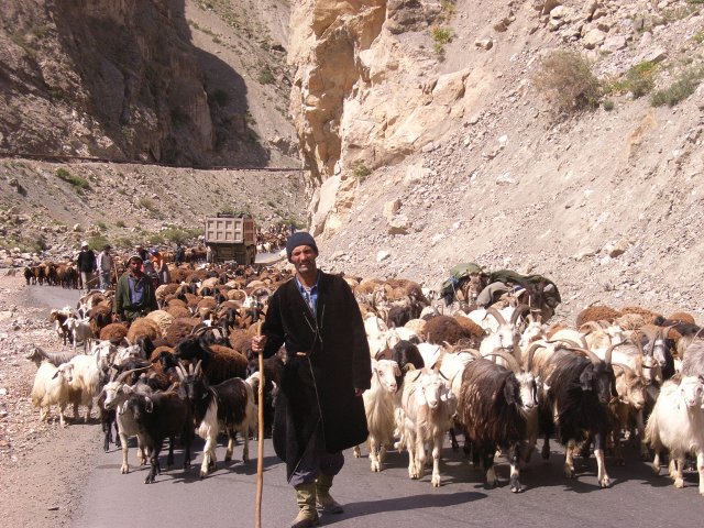 2009 - A vélo couché du Kazakhstan à l'Inde. Tadjikistan